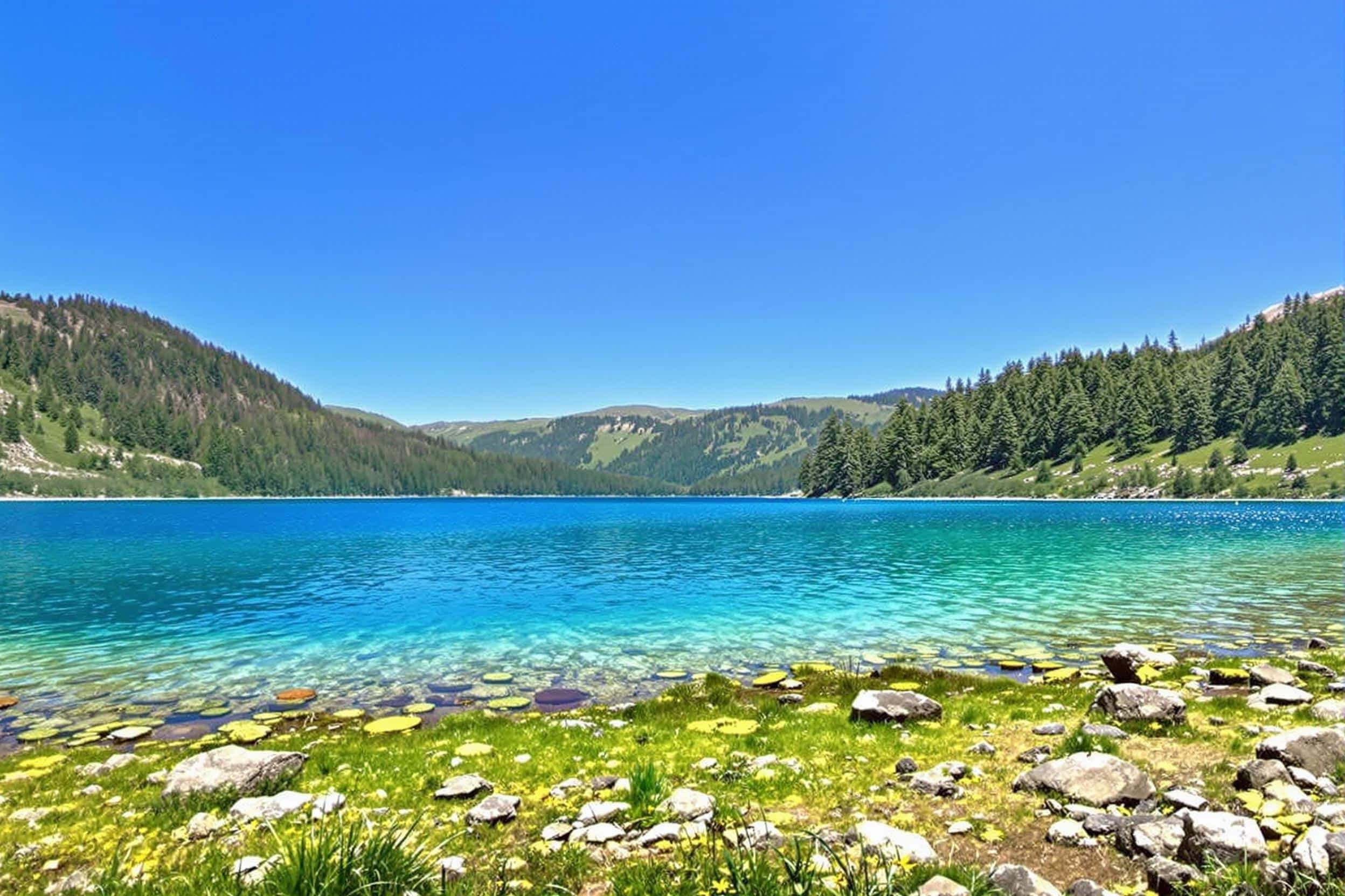 Trail du lac de Neufont