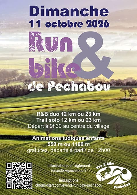 RUN & BIKE DE PECHABOU 2026