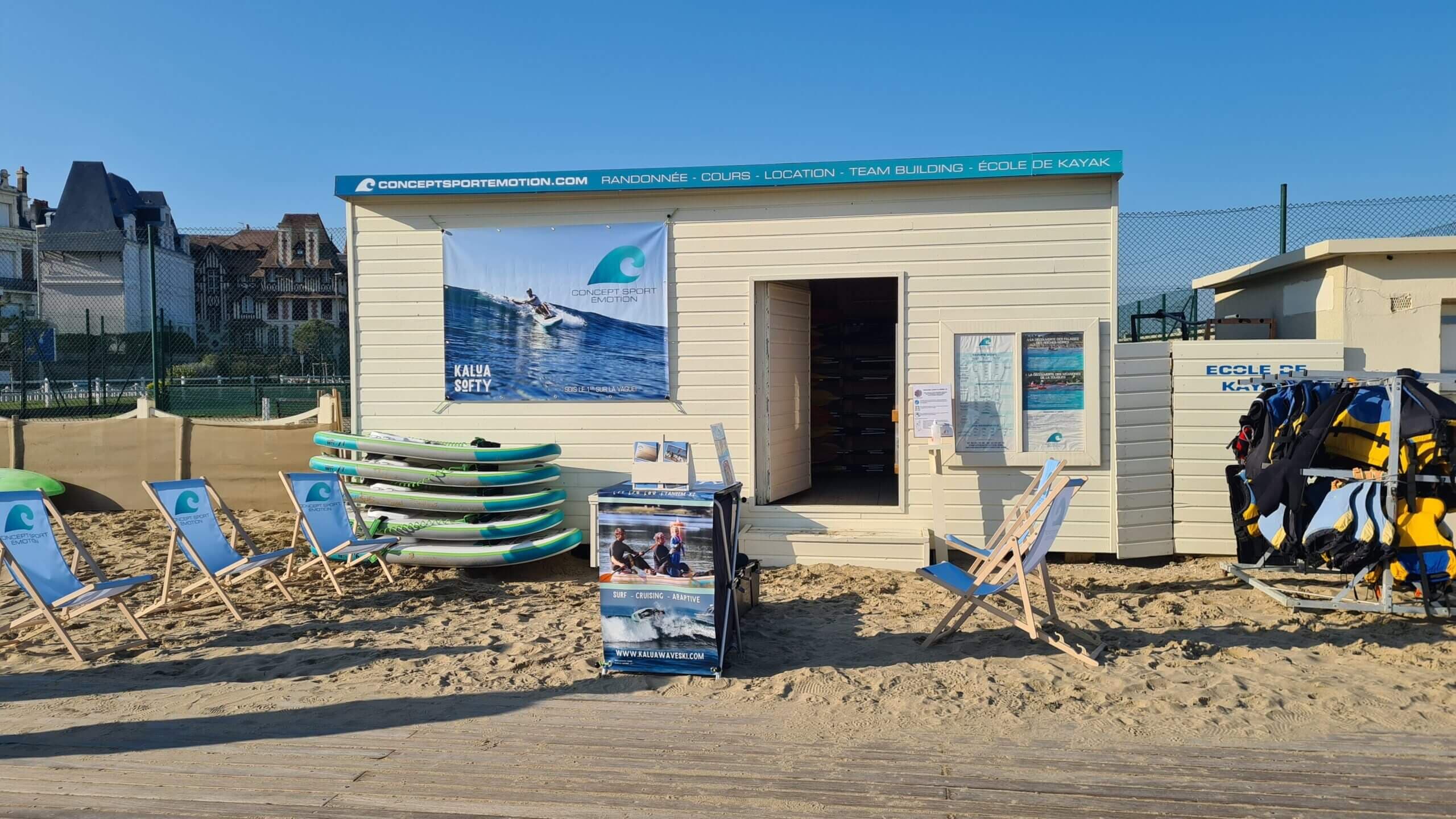 Concept Sport Emotion - Balade en kayak pour un voyage dans le temps