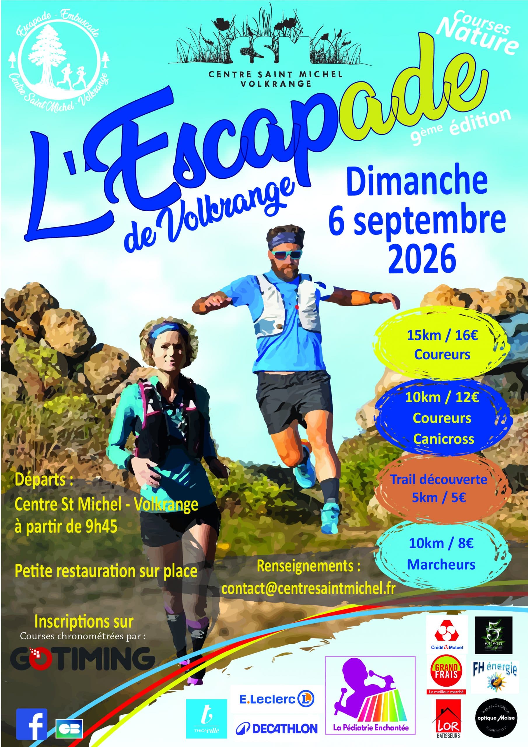 Course nature l'escapade de volkrange